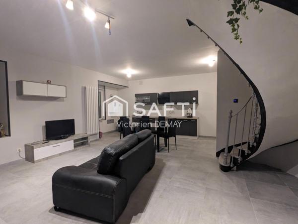 Élégante maison rénovée avec potentiel – 140 m² habitables et dépendance attenante