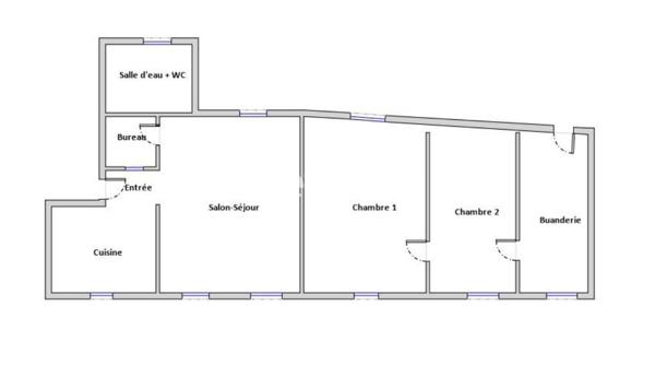 Appartement
         3 pièces
        - 69 m² Exclusivité 169 000 € *