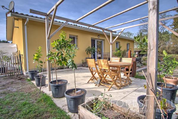 Salles (33770) Maison 3 chambres sur terrain de 1700 m²