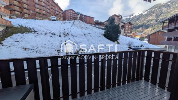 Appartement 2 Pièces avec balcon exposé plein Sud au pied des pistes