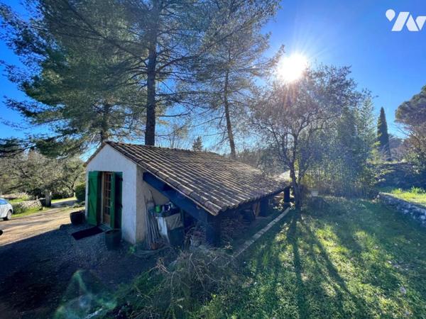 GRASSE/St-Antoine, Che. des Chèvrefeuilles. Propriété de 200m² avec piscine - Vente en NUE-PROPRIETE