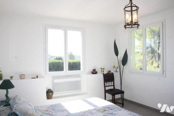 GRASSE/St-Antoine, Che. des Chèvrefeuilles. Propriété de 200m² avec piscine - Vente en NUE-PROPRIETE