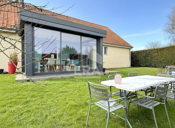 Maison individuelle 4 chambres  - Vie de plain-pied  - Trépied proche Le Touquet