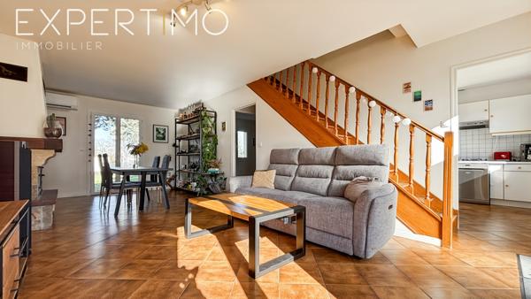 Morigny-Champigny (91150) Maison avec vie de plain-pied, économe, sous-sol total