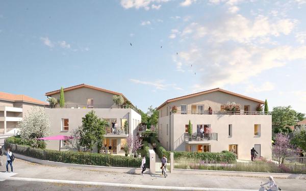 Appartement à vendre    3 pièces • 59,90 m2 Saint-Laurent-d'Agny