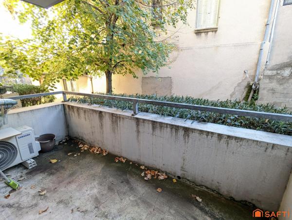 Appartement T2 loué avec parking privatif