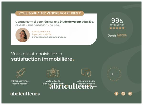 Grand 2 pièces avec terrasse et garage en vente à Bron (69500)