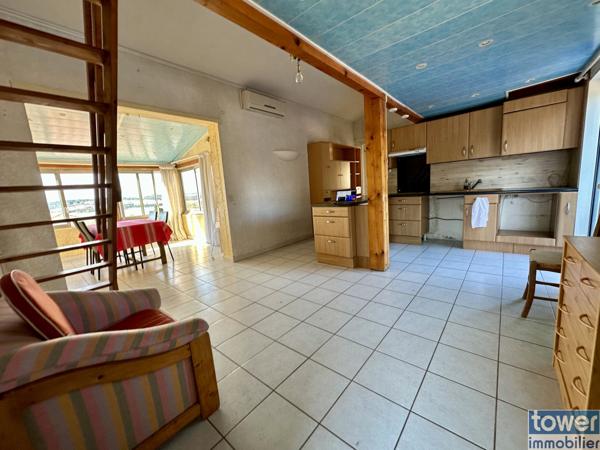 Appartement LEUCATE T2 avec terrasse garage et VUE
