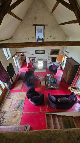 Viager occupé : corps de ferme restauré, nature