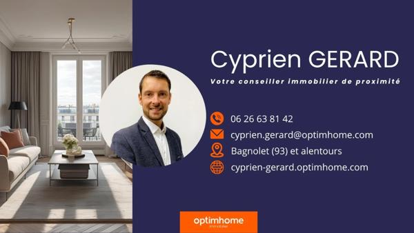 Bien rare aux portes de Paris – Appartement mixte de plein pied à usage d’habitation avec jardin privatif
