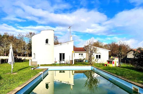Grande maison 4ch, piscine et vaste jardin