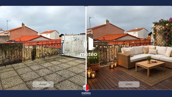 Maison 4 pièces à vendre aux Sables d’Olonne – Travaux à prévoir