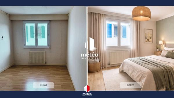 Maison 4 pièces à vendre aux Sables d’Olonne – Travaux à prévoir