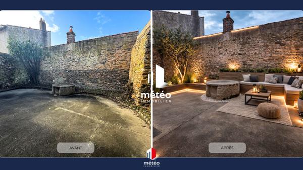 Maison 4 pièces à vendre aux Sables d’Olonne – Travaux à prévoir
