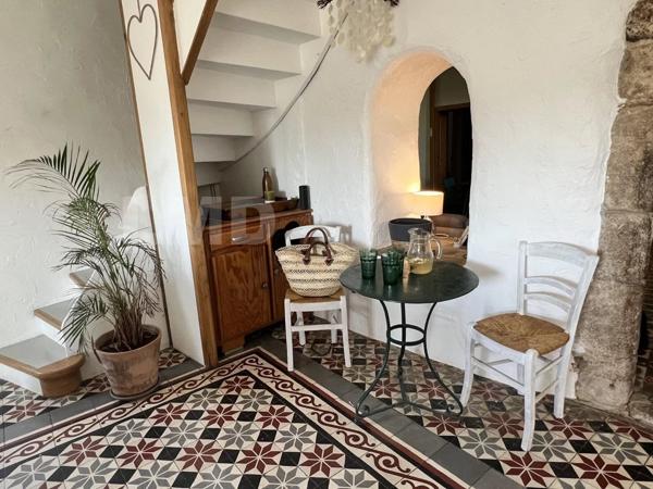 Ardèche SUD: Charmante maison de village en pierre avec terrasse