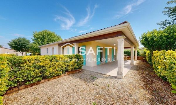 Maison de plain-pied – 3 chambres – un garage - Terrain clos –