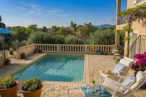 Appartement avec piscine et vue panoramique