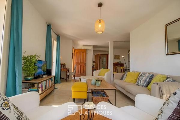 Appartement avec piscine et vue panoramique