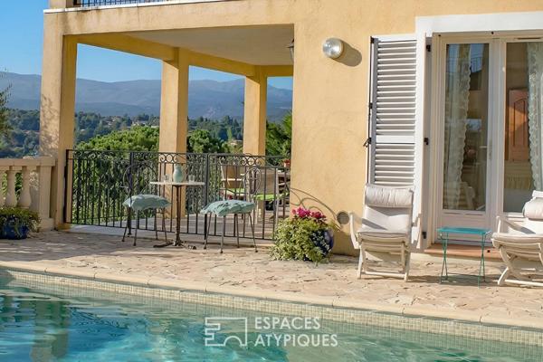 Appartement avec piscine et vue panoramique