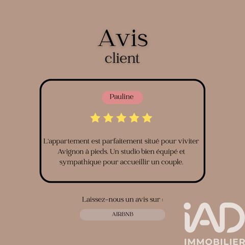 Appartement à vendre 1 pièce 18 m² Avignon