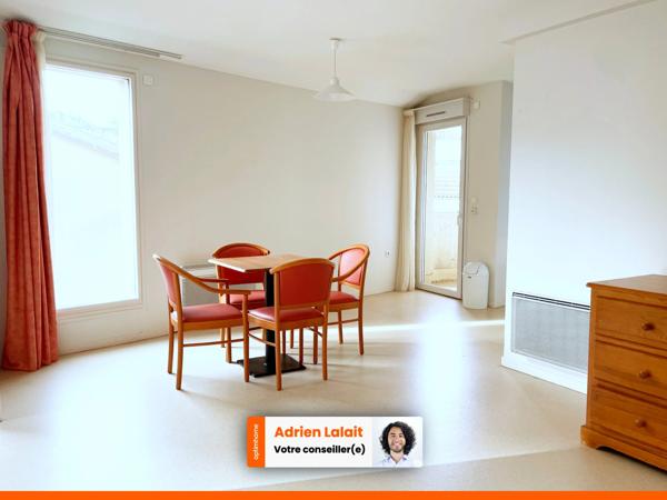 Appartement T1 - Lumineux, résidence récente - Pas de travaux