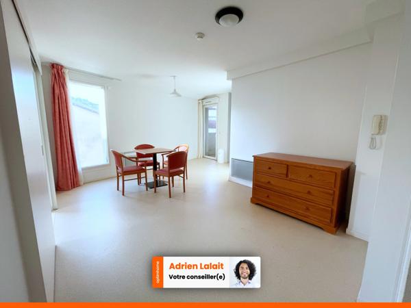 Appartement T1 - Lumineux, résidence récente - Pas de travaux