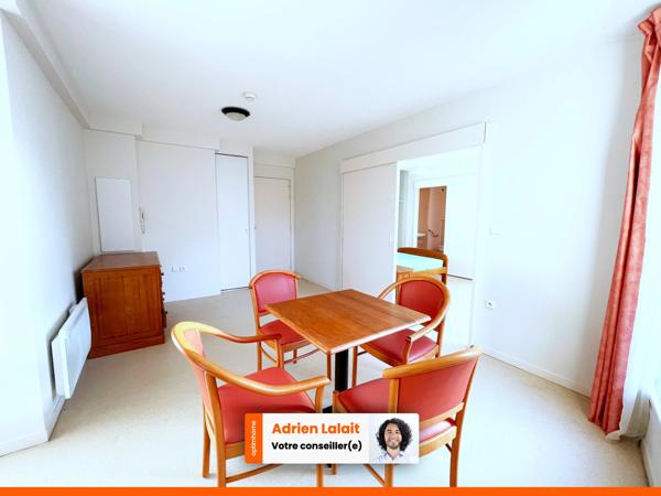 Appartement T1 - Lumineux, résidence récente - Pas de travaux