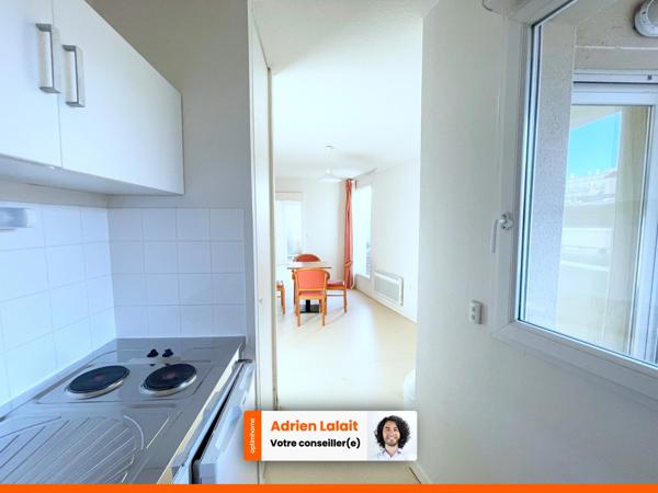Appartement T1 - Lumineux, résidence récente - Pas de travaux