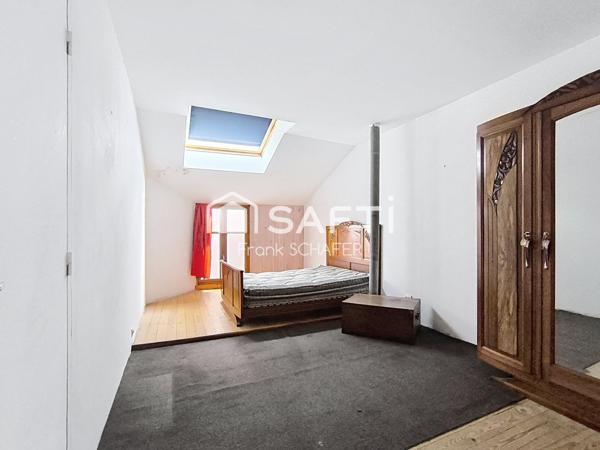 7 pièces, 5 chambres, garage – à rénover, fort potentiel