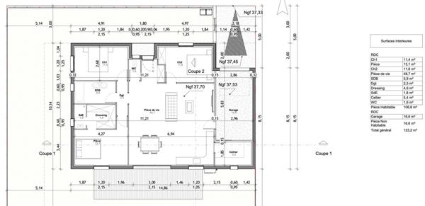 Maison à CRUSCADES, 11200 - 4 pièces 106m²