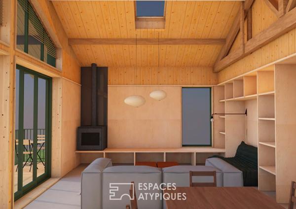 Maison seventies au projet de rénovation audacieux