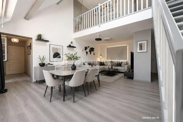 Je vous invite à découvrir ce duplex baigné de lumière situé au deuxième étage sur deux d’une petite copropriété bien entretenue. Situé sur la commune de Saint-Valérien (89150), vous bénéficiez de toutes les commodités accessibles à pieds depuis l’appartement. Entrée aux parties communes par une porte sécurisée avec interphone. 

Le bien est composé d’une vraie entrée avec rangements, une vaste pièce salon / salle à manger avec plafond cathédrale, le tout mesurant 33m2. La cuisine séparée (pouvant s’ouvrir sur la pièce de vie) et toute équipée de 10m2 saura vous ravir. Dans la continuité, l’espace nuit est desservi par un couloir avec d’autres rangements qui mène à deux belles chambres de 12m2 et 14m2. Une salle de bains et un wc séparé clos le rez-de-chaussée. 

À l’étage : une très belle mezzanine est présente. Elle dessert les deux autres chambres, une salle de bains et un second wc séparé. 

De plus, vous bénéficiez d’une place privative au sous-sol sécurisé ainsi qu’une cave. 

Les autres + : 
- Très bon DPE 
- Pas d’amiante décelée 
- Lumière naturelle 
- Fibre optique 

Logement peut être vendu meublé. 

Au delà des mots, le coup de coeur ne se raconte pas, il se vit !