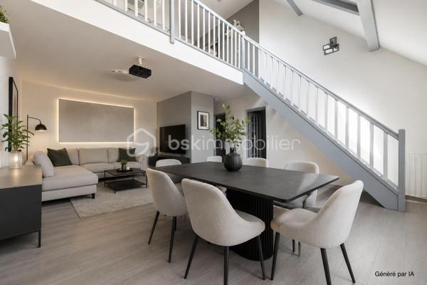Je vous invite à découvrir ce duplex baigné de lumière situé au deuxième étage sur deux d’une petite copropriété bien entretenue. Situé sur la commune de Saint-Valérien (89150), vous bénéficiez de toutes les commodités accessibles à pieds depuis l’appartement. Entrée aux parties communes par une porte sécurisée avec interphone. 

Le bien est composé d’une vraie entrée avec rangements, une vaste pièce salon / salle à manger avec plafond cathédrale, le tout mesurant 33m2. La cuisine séparée (pouvant s’ouvrir sur la pièce de vie) et toute équipée de 10m2 saura vous ravir. Dans la continuité, l’espace nuit est desservi par un couloir avec d’autres rangements qui mène à deux belles chambres de 12m2 et 14m2. Une salle de bains et un wc séparé clos le rez-de-chaussée. 

À l’étage : une très belle mezzanine est présente. Elle dessert les deux autres chambres, une salle de bains et un second wc séparé. 

De plus, vous bénéficiez d’une place privative au sous-sol sécurisé ainsi qu’une cave. 

Les autres + : 
- Très bon DPE 
- Pas d’amiante décelée 
- Lumière naturelle 
- Fibre optique 

Logement peut être vendu meublé. 

Au delà des mots, le coup de coeur ne se raconte pas, il se vit !