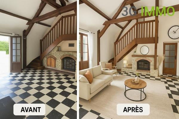 Vente / Maison et grand terrain