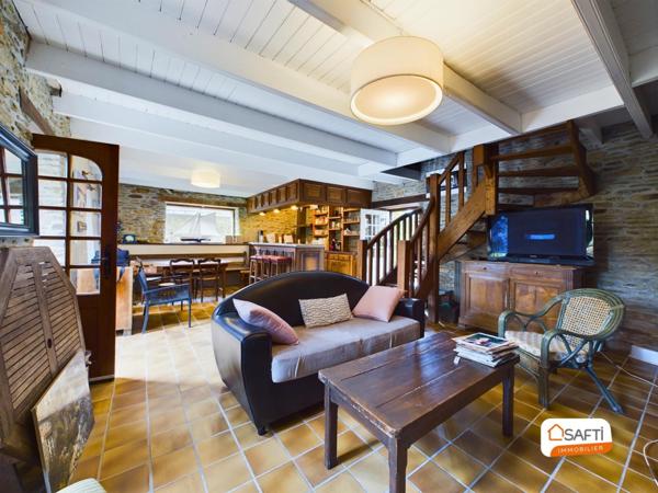 Longère de caractère avec son jardin d'Eden