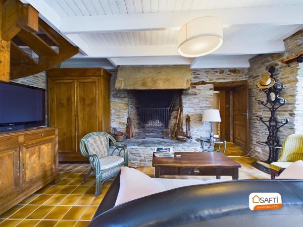 Longère de caractère avec son jardin d'Eden