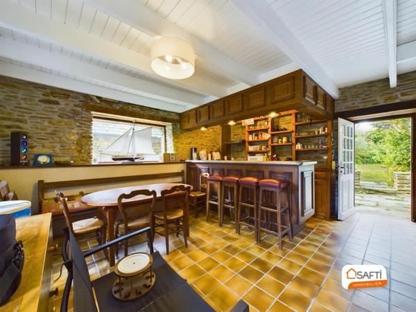 Longère de caractère avec son jardin d'Eden