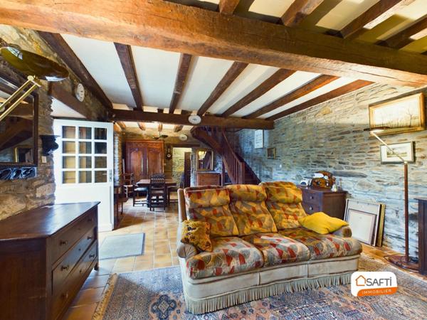 Longère de caractère avec son jardin d'Eden