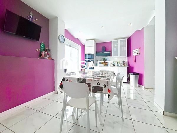 À 5 minutes de la gare, maison familiale avec jardin exposé sud