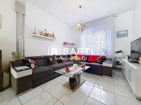 À 5 minutes de la gare, maison familiale avec jardin exposé sud