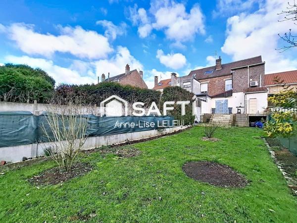À 5 minutes de la gare, maison familiale avec jardin exposé sud
