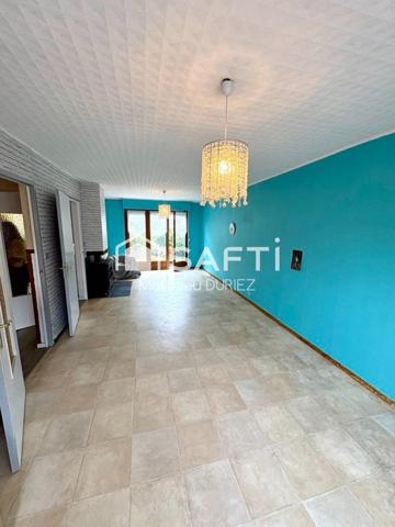 Maison semi-individuelle 105 m² avec jardin garage