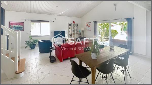 Maison et Emplacement Rare de 140 m² - 3Ch + Bureau - Piscine - Double Garage - Mouilleron le Captif