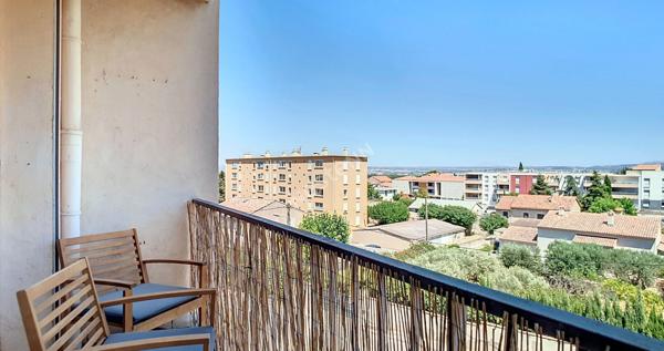 Appartement 4 pièces terrasse et vue dégagée