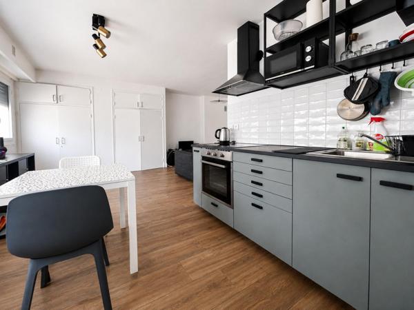 Appartement T2 rénové de 45,5 m² – Nantes Hauts-Pavés / Saint-Félix
