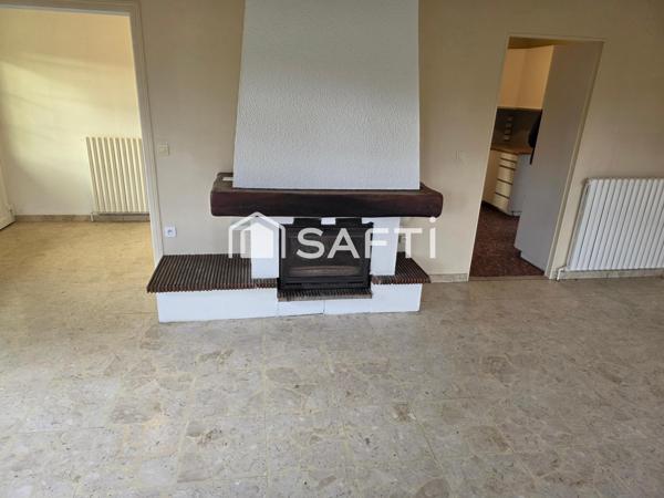 Pavillion de 111m² avec un terrain de 1200m²