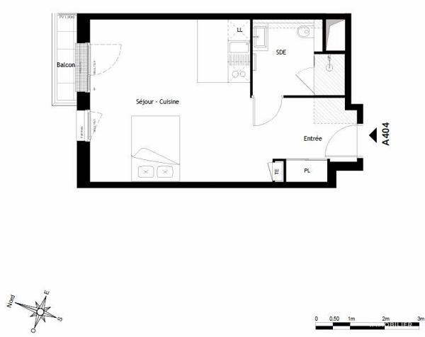 Appartement à vendre 1 pièce 33 m² Issy-les-Moulineaux