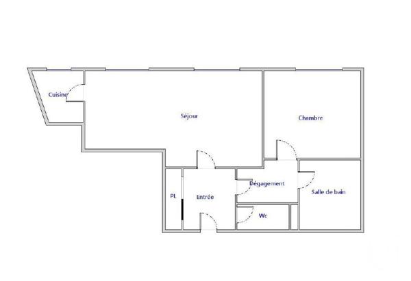 Appartement F2 à vendre  2 pièces - 50 m2 NEUILLY SUR SEINE - 92
