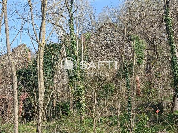 Terrain à bâtir borné et viabilisé