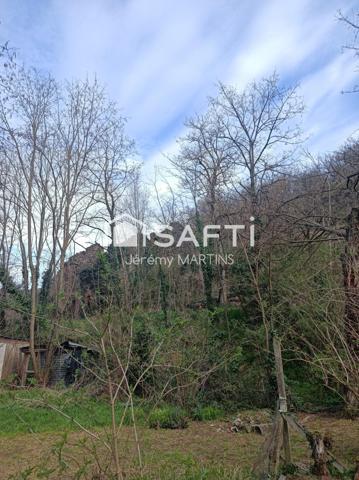 Terrain à bâtir borné et viabilisé